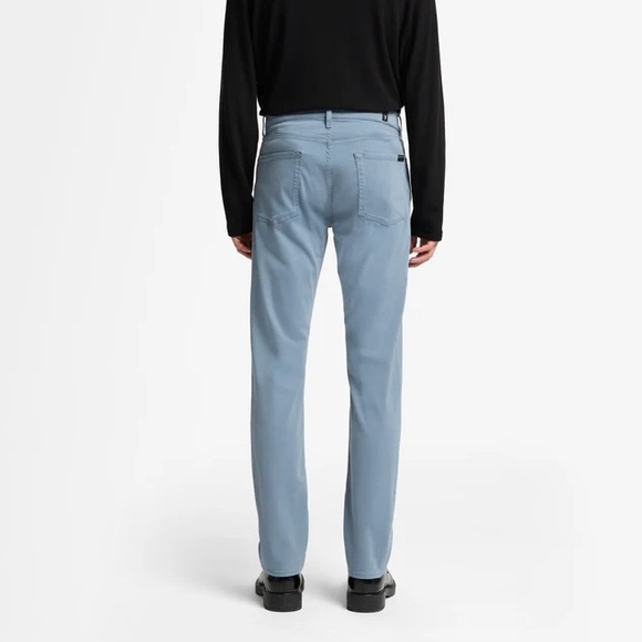 7 for all mankind luxe performance slimmy jeans sleepy blue - Picture 2 of 5